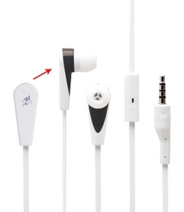 2-in-1 Earphone/Microphone