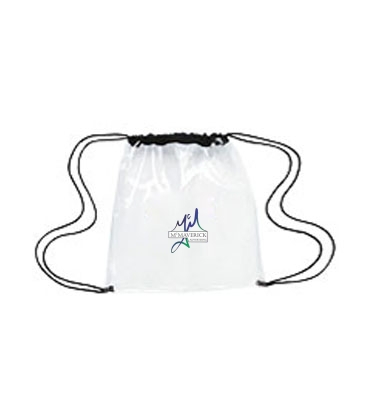 Clear Game Drawstring Backpack