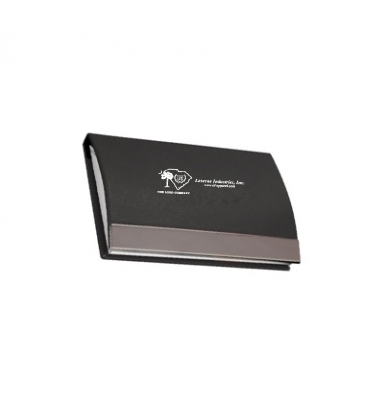 Leatherette Curve Business Card Case