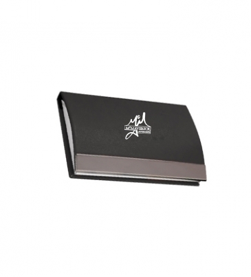 Leatherette Curve Business Card Case