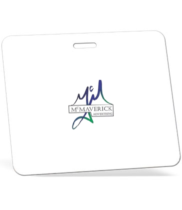 Full Color Badges - 3 3/8" X 4" - .150" Thickness