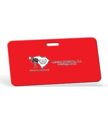 Badges - 2 1/8" X 4 3/8" - .015" Thickness