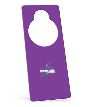 Full Color Hangers - 3 1/4" X 8" - .010" Thickness