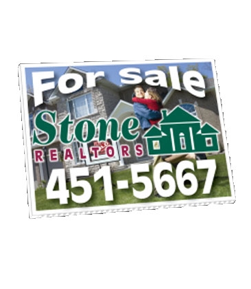 Corrugated Signs: Full Color Sm - 18" X 24"