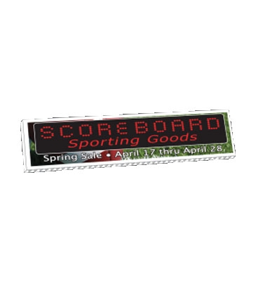 Corrugated Signs: Full Color Sm - 6" X 24"