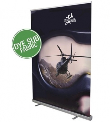 5' Jumbo Wide Retractor No Curl Fabric Dye-Sub kit