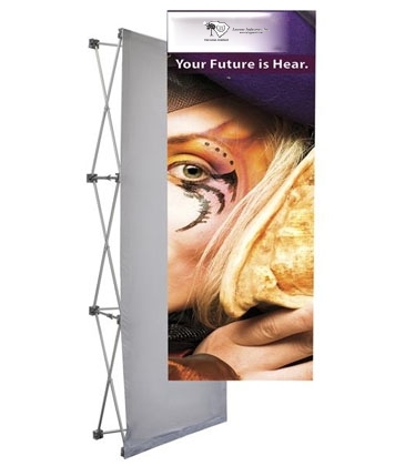 3' Straight Splash Floor Display Face Graphic Panel (Polyester Kn