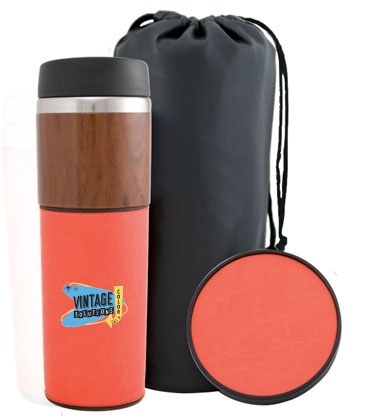 14 oz. Alta Woodgrain Gift Set