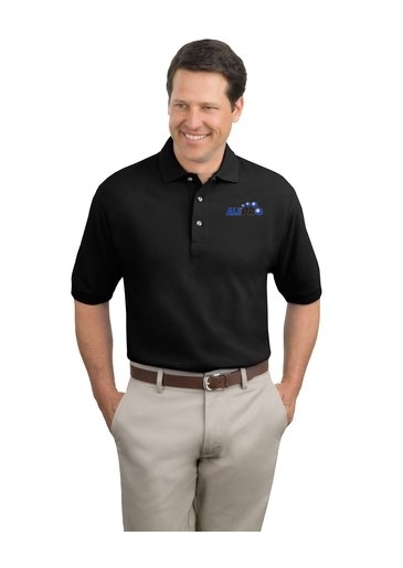 Port Authority® - Pique Knit Polo Black