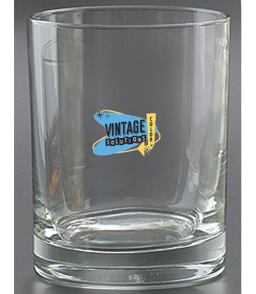 14 oz. Executive Double Old Fashion - Deep Etched