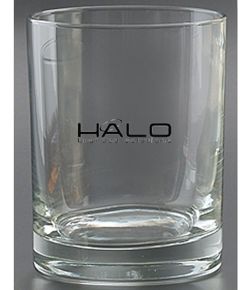 14 oz. Executive Double Old Fashion - Deep Etched