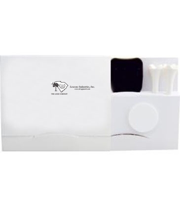 Matchbook 4-Tee Holder With Divot Tool & Ball Marker