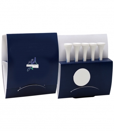 Matchbook 5-Tee Holder With Ball Marker