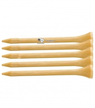 5 Pack of Wood Golf Tees (2 3/4")