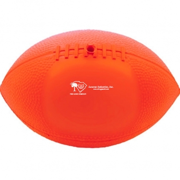 Mini Vinyl Football With End Stripes