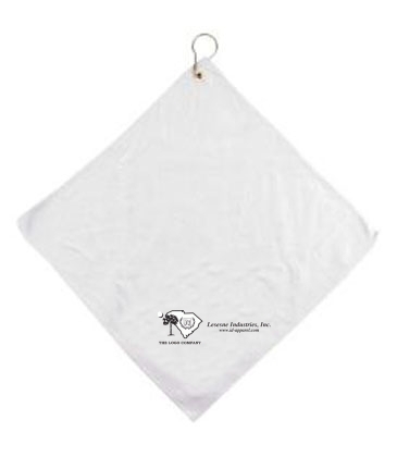 16" x 16" White Micorfiber Super Soft Towel