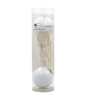 2 Ball Tee With White Tool Tube