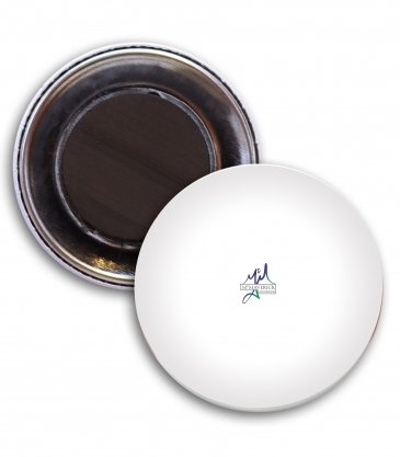 1-3/4 Diam Round Button w/ Magnet
