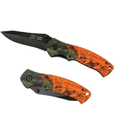 Blaze 2-Tone Camo Knife