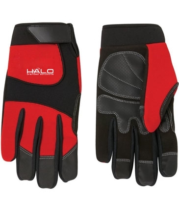 Synthetic Leather Palm Mechanic Style Glove