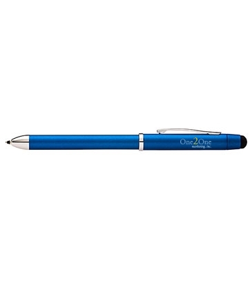 Tech3+ Metallic Blue Multifunction Pen