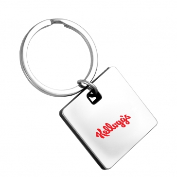 "Cube" Laser Engraved Metal Keyholder