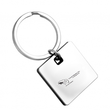 "Cube" Laser Engraved Metal Keyholder