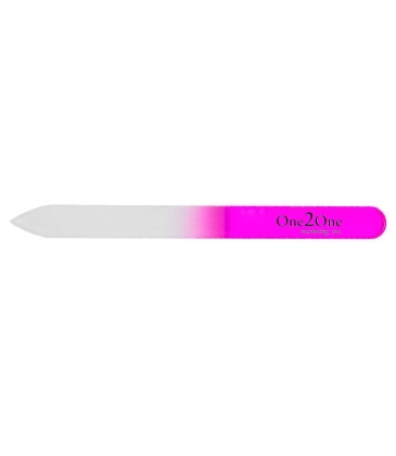 Tempered Glass Nail File in Clear Sleeve