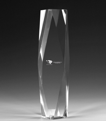 2” Thick Obelisk Acrylic Awards