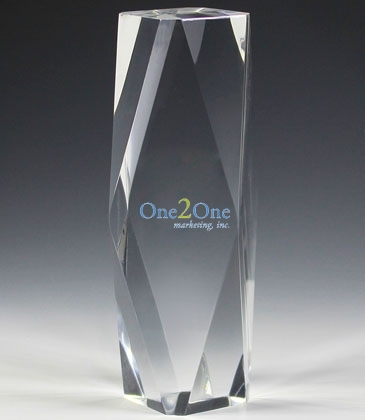 2” Thick Obelisk Acrylic Awards