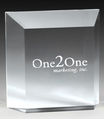 Beveled Elegant Freestanding Awards
