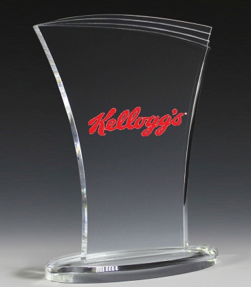Allure Acrylic Award - 7 1/4”