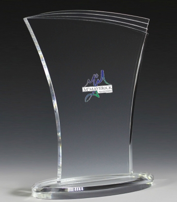 Allure Acrylic Award - 7 1/4”