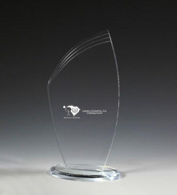 Allure Acrylic Award - 7 1/4”
