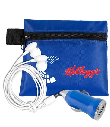 "CARCHARGE PLUS" Mobile Tech Car Accessory Kit Components inserte