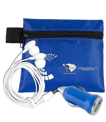"CARCHARGE PLUS" Mobile Tech Car Accessory Kit Components inserte