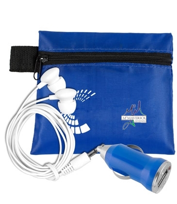 "CARCHARGE PLUS" Mobile Tech Car Accessory Kit Components inserte