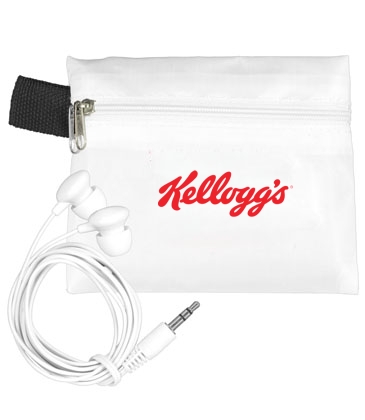 "PORTOLA" Mobile Tech Auto and Home Charging Kit with Earbuds in