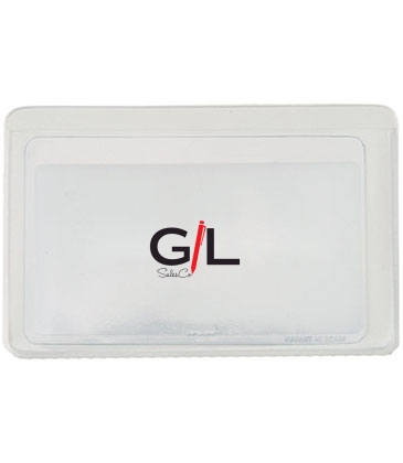 Credit Card Magnifier With Business Card Carrier Case