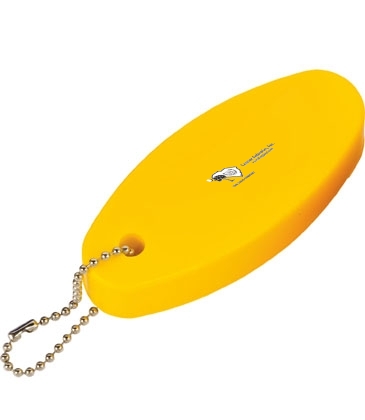 Floating Oval Key Tag
