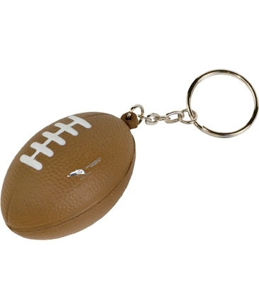 Mini Football Stress Reliever Key Tag