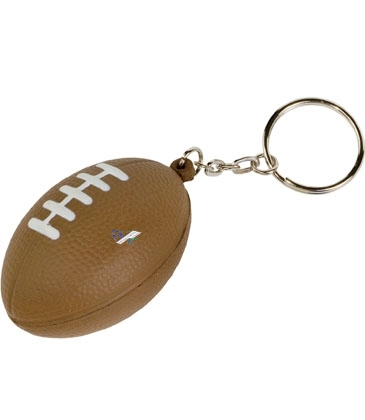Mini Football Stress Reliever Key Tag