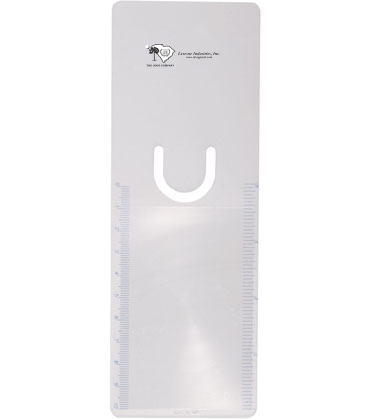 Bookmarker Magnifier With Clip & Ruler