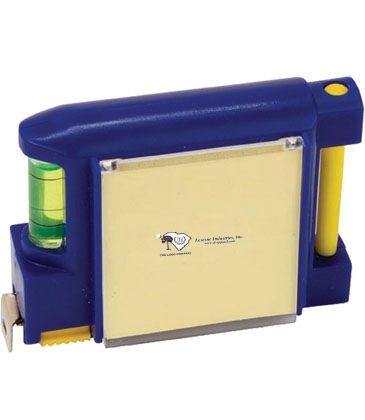 6' 6" Tape Measure with Level, Note Pad and Pen