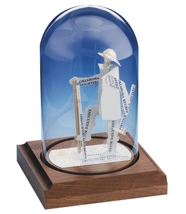 Business Card Sculpture - Fireman