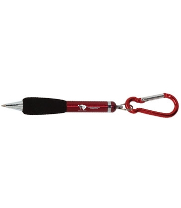 Metal Pen with Carabiner