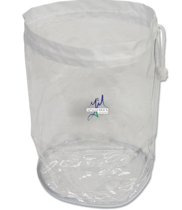 Large Clear Drawstring Bag