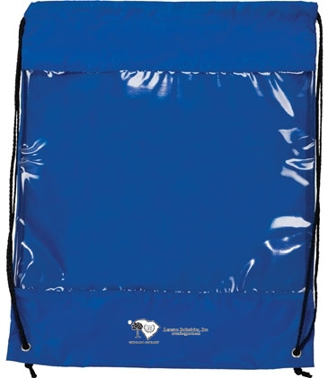 Backpack with Clear Safety Window