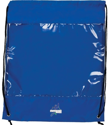 Backpack with Clear Safety Window