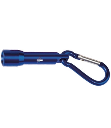 Small Carabiner with Flashlight